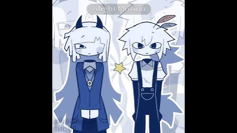 Are they siblings!?😧(not ship) #fundamentalpapereducation #animation #fpe #fpeoc  #memes