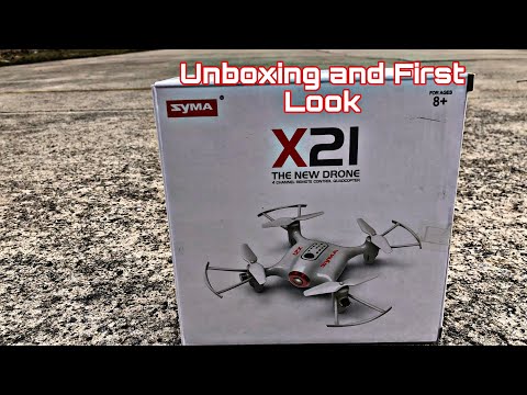 Syma X21 Drone - Unboxing and First Look