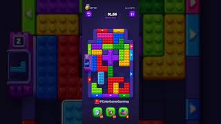 Block Out! Hard Level 244 Solution Walkthrough 