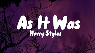 Harry Styles - As It Was ( lyrics)