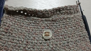 핸드폰 가방만드는 뜨개로그 #뜨개수다 #뜨개브이로그 #핸드폰가방코바늘뜨기1일차