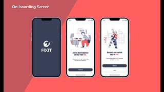 FIX IT Handyman Services Mobile Application