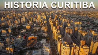 Historia de Curitiba Paraná  Conheça CTBA através do drone em 4k