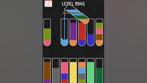 Water sort puzzle level 9945