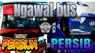 bus PERSIJA KETEMU bus PERSIB ??? *janganliatMENIT12.00#BUSSID #BUTUHKOMEN screenshot 2