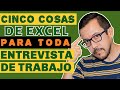 Secretos de excel que te piden en cualquier entrevista de trabajo