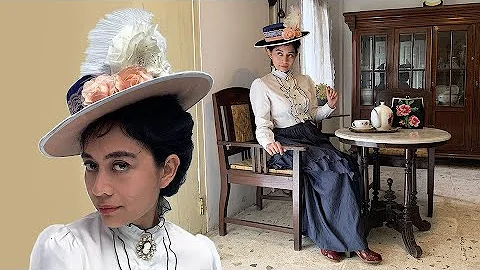 DIY Edwardian Boater Hat