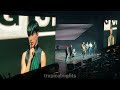 Wooyoung does aegyo, San is in disbelief | ATEEZ in Newark 220124