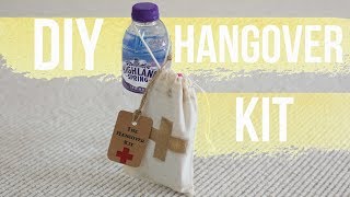 DIY Hangover Kit Wedding Favour DIY Hangover Kit Wedding Favour