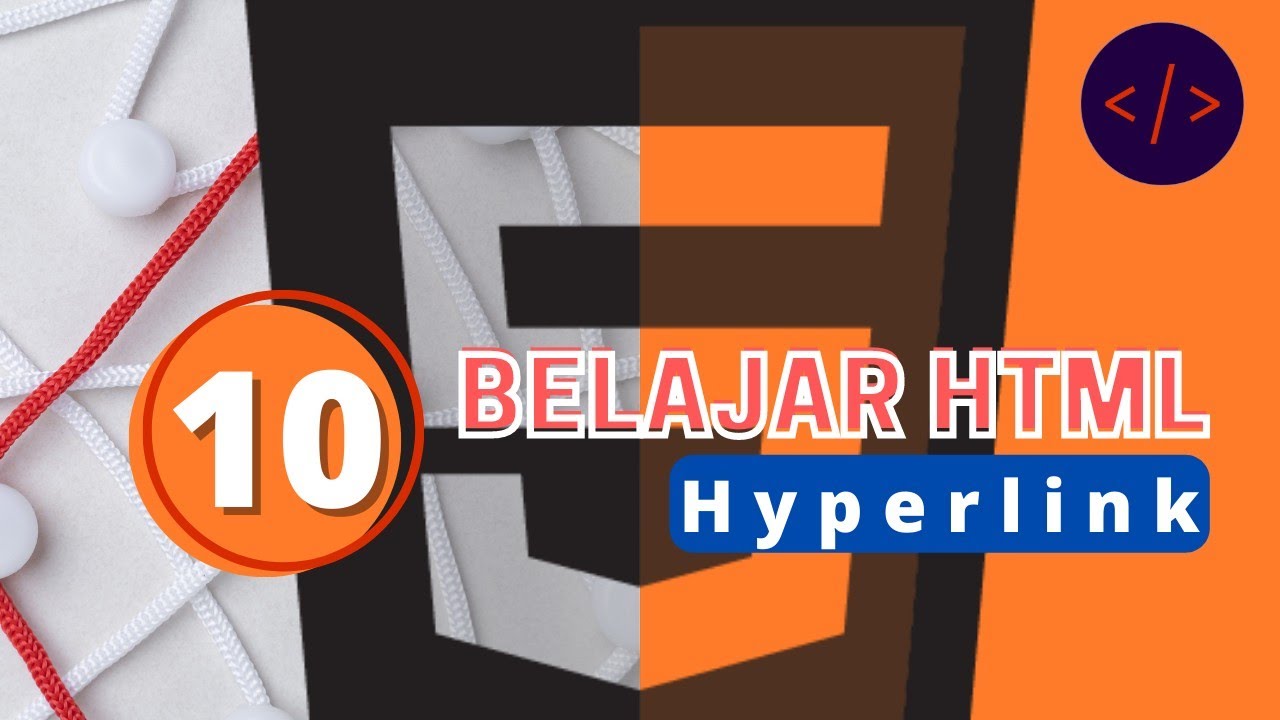 Belajar HTML - Hyperlink 