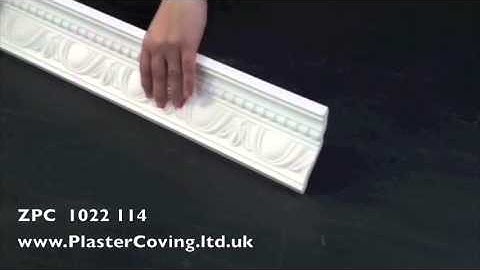 Georgian Egg & Dart Plaster Coving ZPC 1022 - 114