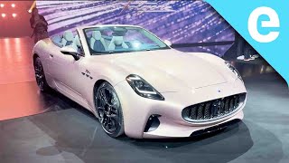 Maserati unveils the GranCabrio Folgore in Italy by Electrek.co 2,896 views 3 weeks ago 4 minutes, 6 seconds
