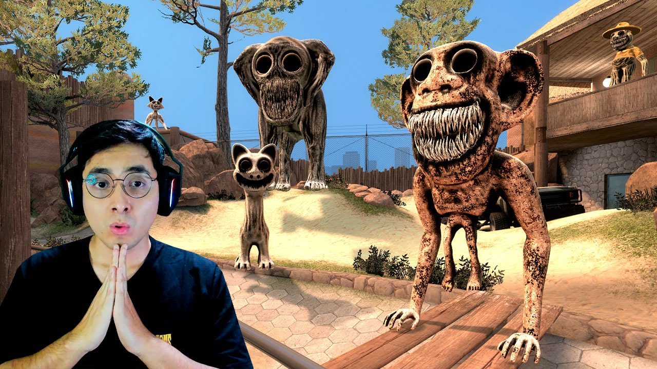 ENTRE AL ZOOLOGICO DE ZOONOMALY ANTES DE QUE SEAN MUTANTES | Garry's Mod