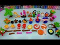 Amazing technique make kitchen set with polymer clay| Miniature clay kitchen set| Primitivekitchen#