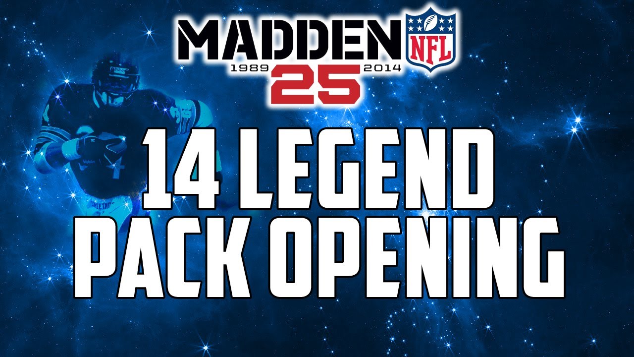 "Madden 25 Ultimate Team" 14 Legend Pack Opening | Walter Payton? "MUT 25 Legend Bundle"