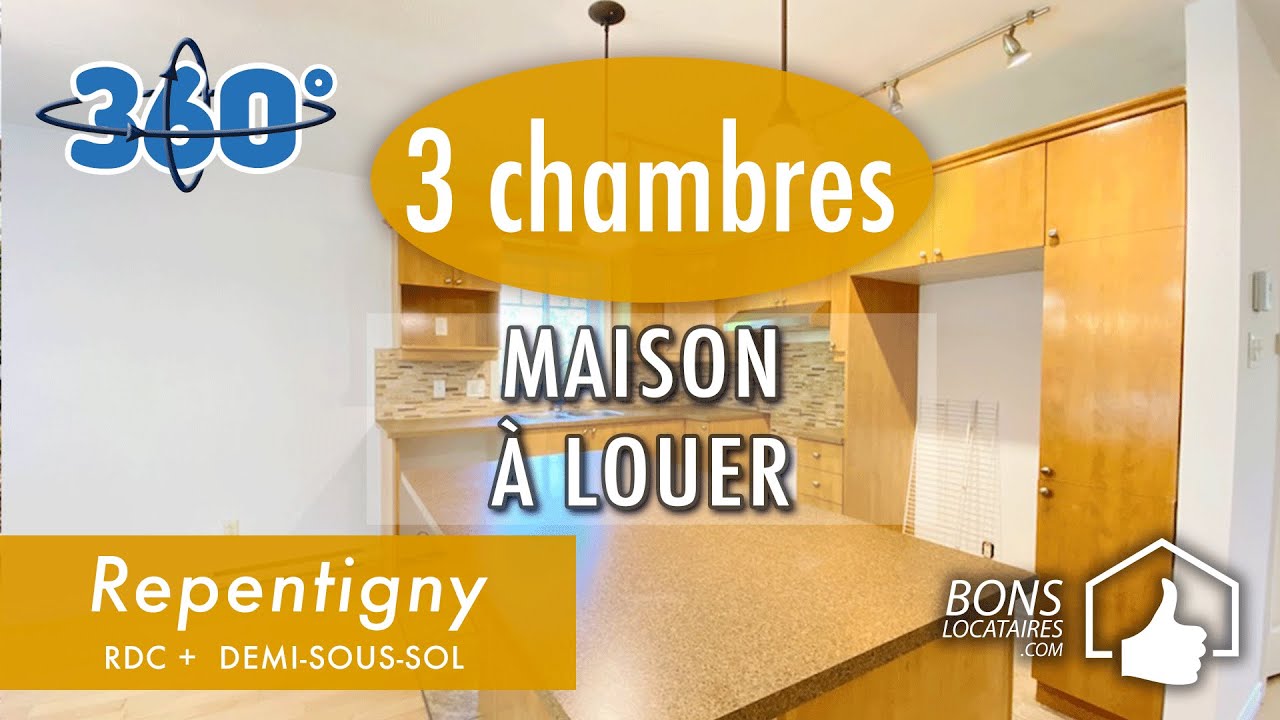 Maison à Louer Repentigny Bons Locataires