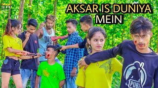 Aksar Is Dunya Main New bollywood songs Snaha Cute Love Story Rick and #Timemusicproduction
