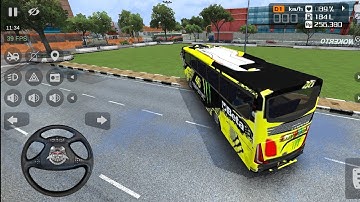 Indonesia Coach Bus simulator 😱🚌 !! New coach Bus simulator Part-28 Android gameplay 