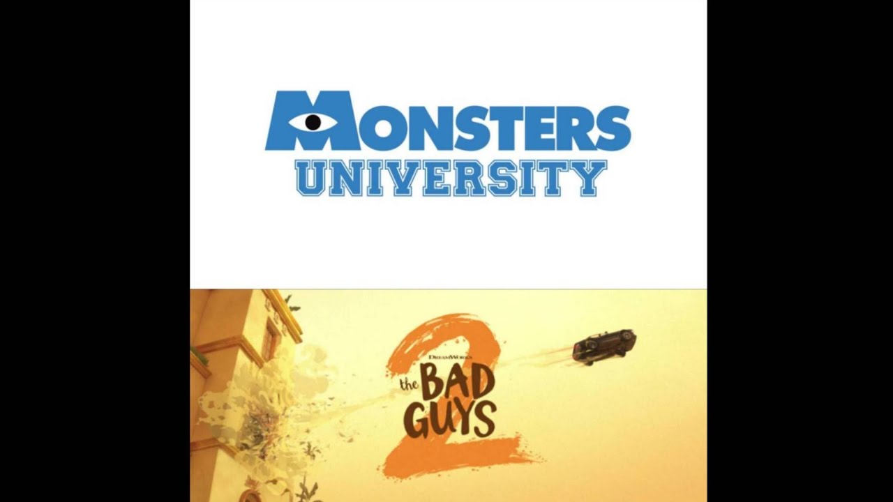 Monsters University & The Bad Guys 2 Playing All At Once