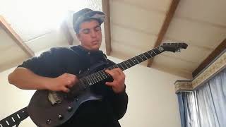 Obscura - &#39;Ethereal Skies&#39; Guitar Solo Cover Pt ll (Insane Arpeggio Section)