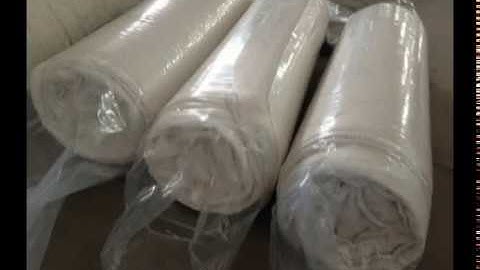 full automatic mattress compression fold roll packing machine