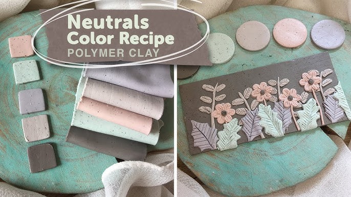 Polymer Clay Color Recipe 12: Hues of White 