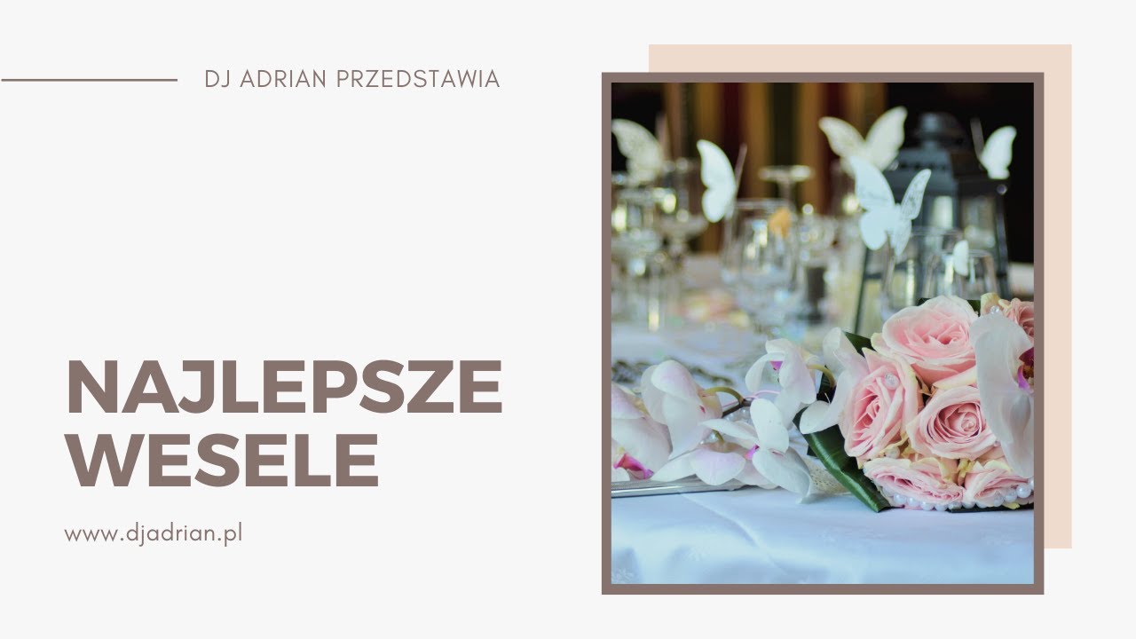 Wesele Gabrieli I Damiana Piosenki Na Weselemuzyka Na Wesele