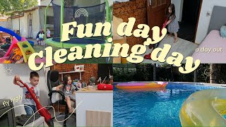 Fun day playing with water | The kids helped clean the rooms | Pinay in Croatia | Vlog 65