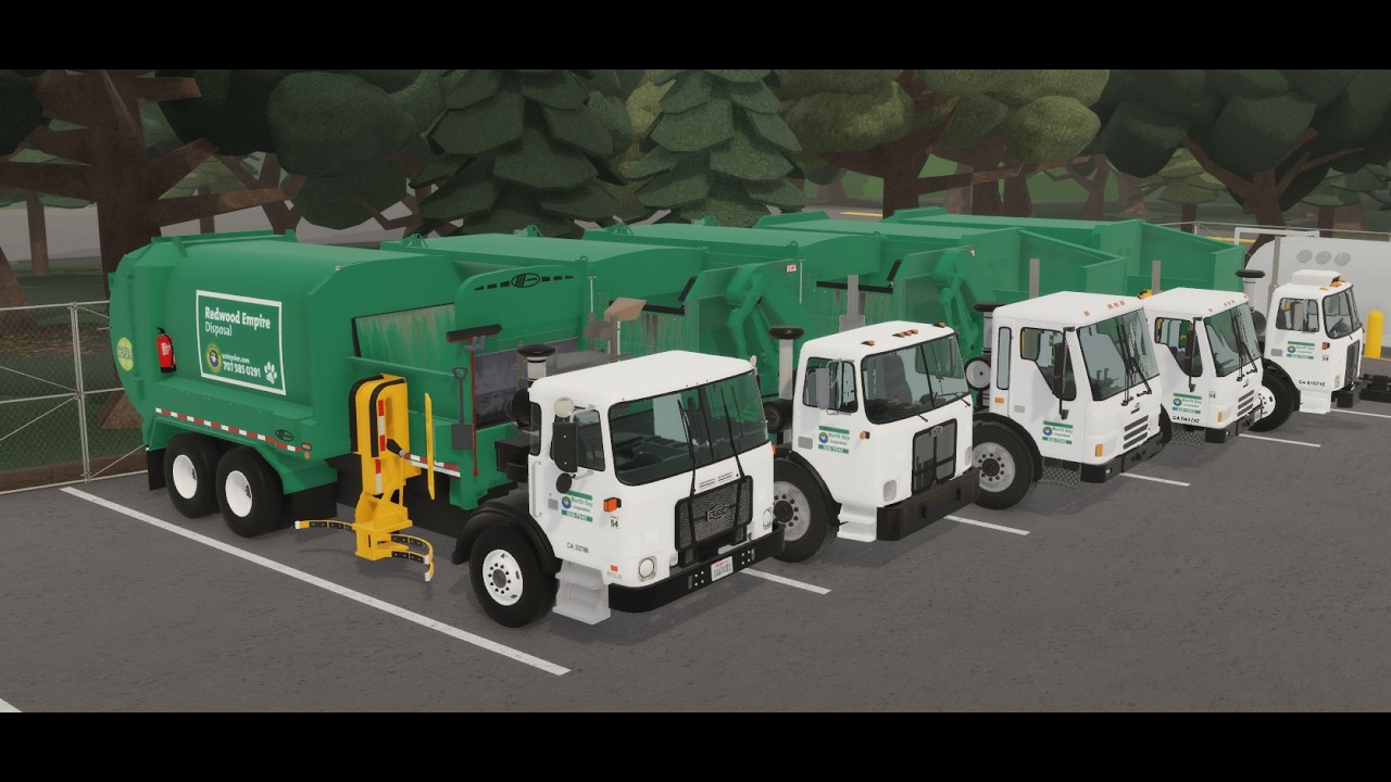 Redwood Empire Disposal: Autocar ACX Labrie Automizer {ROBLOX}