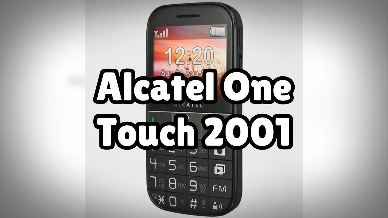 Photos of the Alcatel One Touch 2001 | Not A Review!