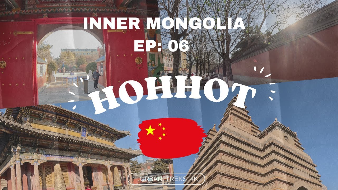 (EP6 Inner Mongolia) Hohhot 🇨🇳 呼和浩特 I Afternoon Walk inside Five Pagodas I Inner Mongolia I China