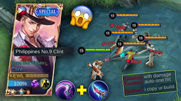 MUST TRY!! THIS BUILD TOTALLY DESTROYED ENEMY! PENETRATION HACK BUILD! | CLINT BEST BUILD - MLBB
