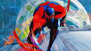 Miguel O'Hara (Spider-Man 2099) - All Powers & Fights Scenes (Spider-Man: Across the Spider-Verse)