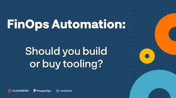 FinOps Automation: Should you build or buy tooling? with Mike Fuller at @finopsfoundation