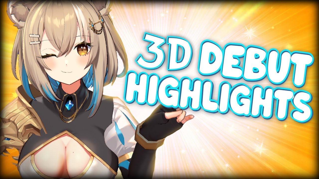 3D Hazumi is HERE! [3D MODEL DEBUT HIGHLIGHTS]