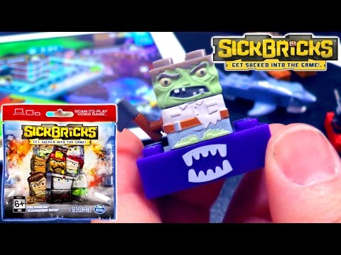 Let's Play Sick Bricks #1 Game-Play & Blind Bag Toy Opening