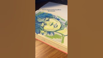 Alcohol markers 🤝🏽Colored pencils #artist #sketchbookartwork #artdrawing #artist