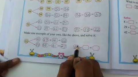 Mathematics,Std 2nd |Topic- Addition and subtraction- a pair| English Medium|Maharashtra State Board