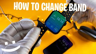 Apple Watch Series 8 Band Change - How To Attach Or Change Bands