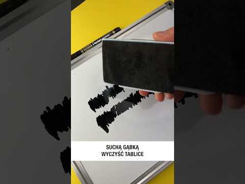 Wideo: Jak usunąć marker suchościeralny z tablicy?