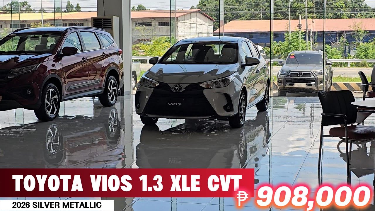 TOYOTA VIOS XLE CVT 2026 SILVER METALLIC