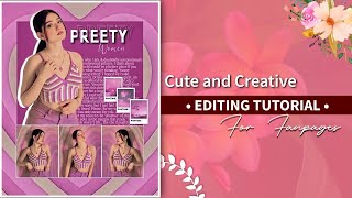 Fanpage Editing Tutorial ❤️🦋