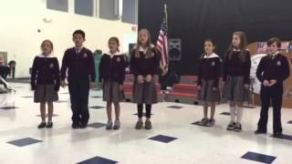 Grace's 2015 spring program 3rd grade