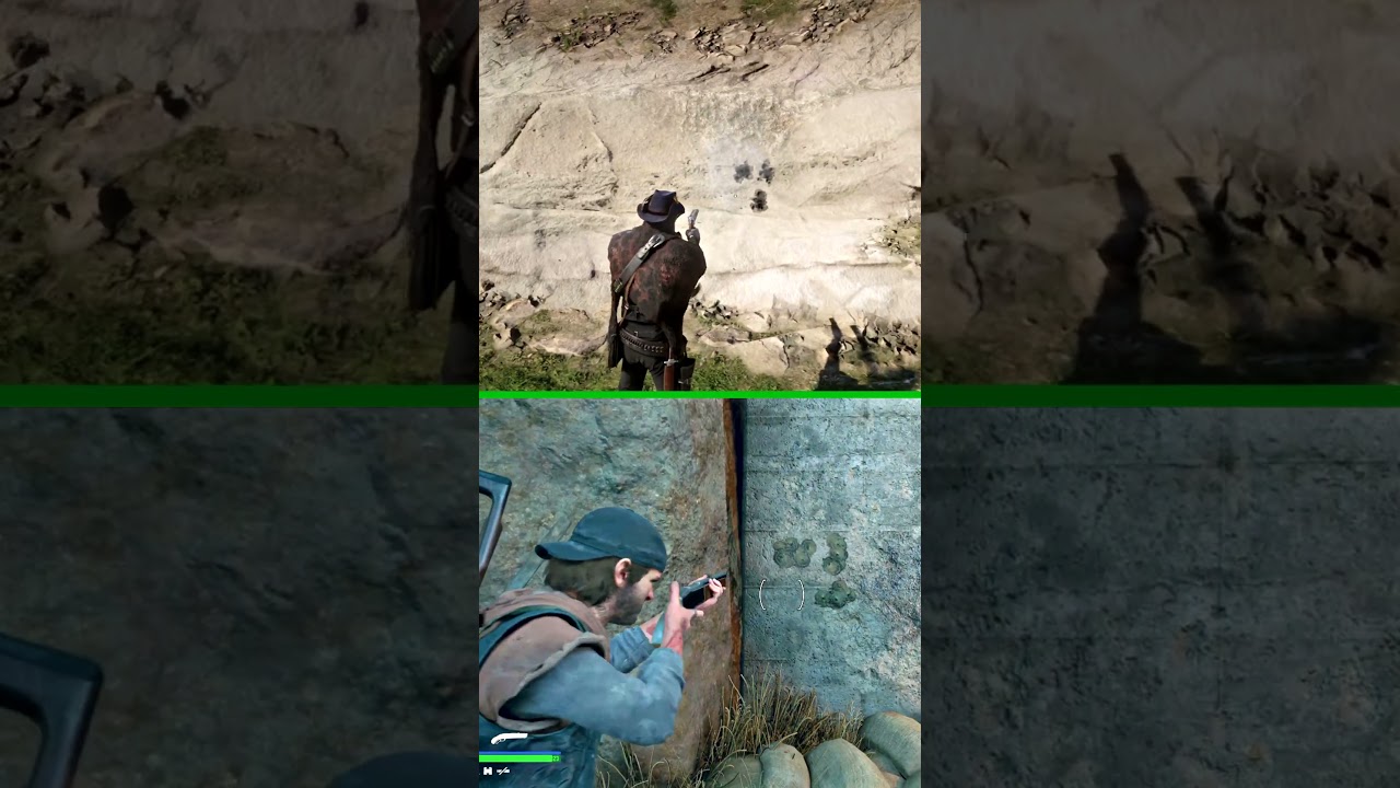 BULLET HOLES COMPARISON (RDR2 VS DAYS GONE) PART 4