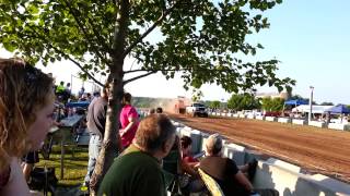 Clay's bouncy truck pull in the wrong class.