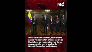 President De La Espriella commits to maintaining communication with the Mayor of Bogotá