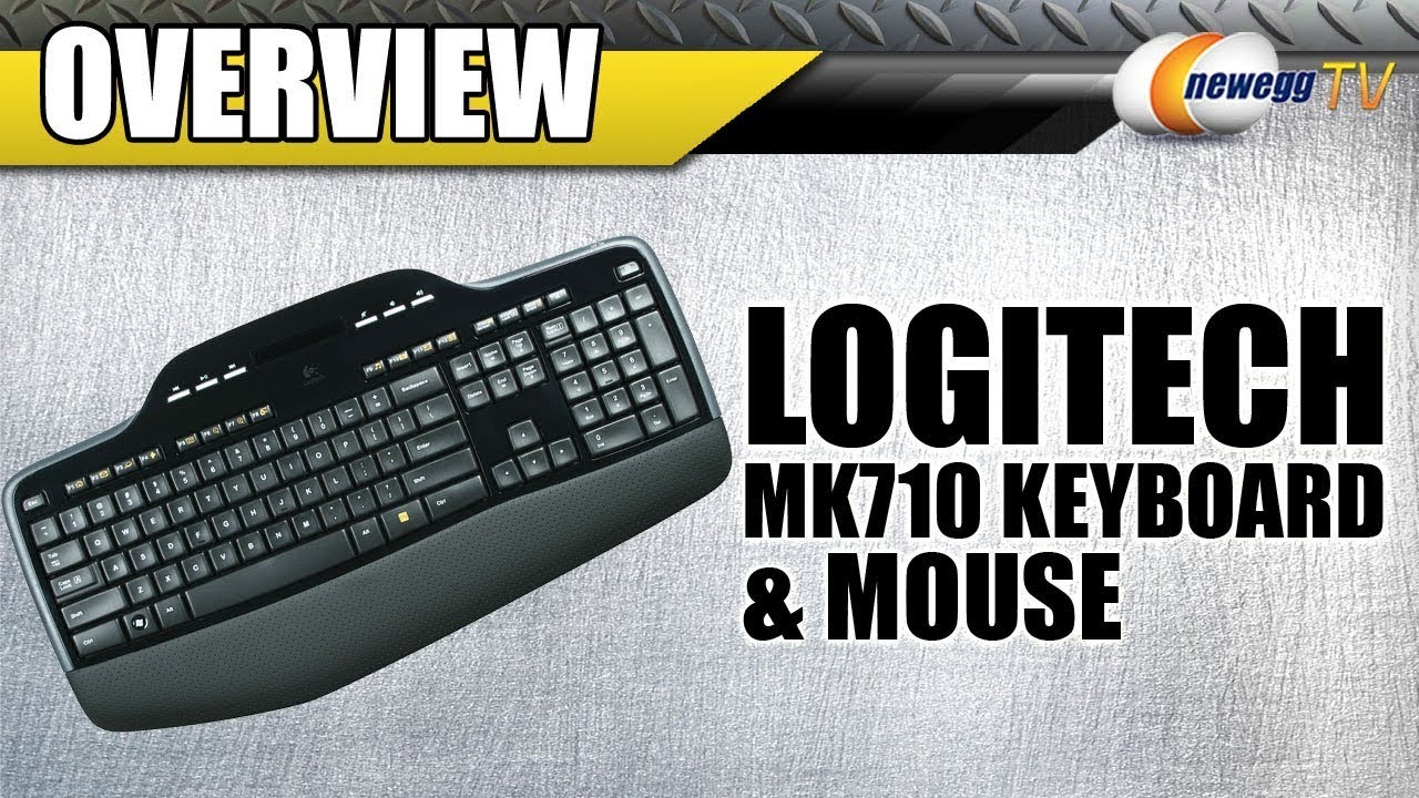 REVIEW & TEST: Logitech MK710 Wireless Keyboard and Mouse Combo - YouTube