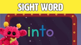 Into - Lets Learn The Sight Word Into With Hubble The Alien Nimalz Kidz Songs And Fun