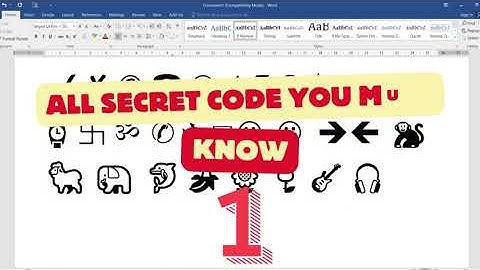 ALL Secret Alt + X Code You Must Know part 1. #altx #microsoftword #windowstips #techhacks #shortcut