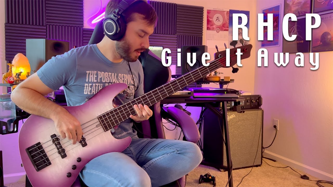Red Hot Chili Peppers Give It Away Bass Cover YouTube